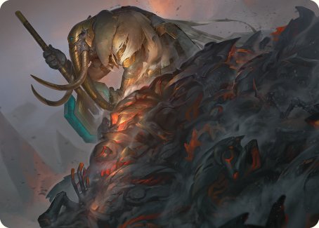 Against All Odds Art Card [Phyrexia: All Will Be One Art Series] | Good Games North