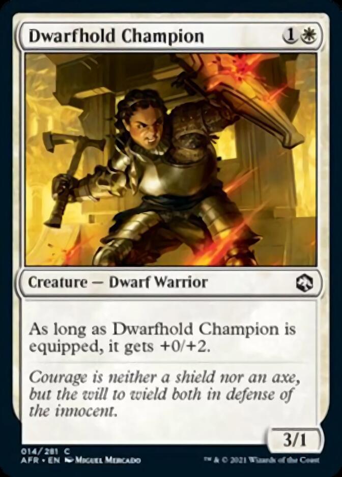 Dwarfhold Champion [Dungeons & Dragons: Adventures in the Forgotten Realms] | Good Games North