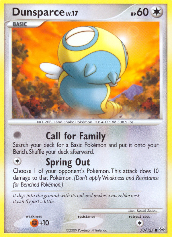 Dunsparce (73/127) [Platinum: Base Set] | Good Games North