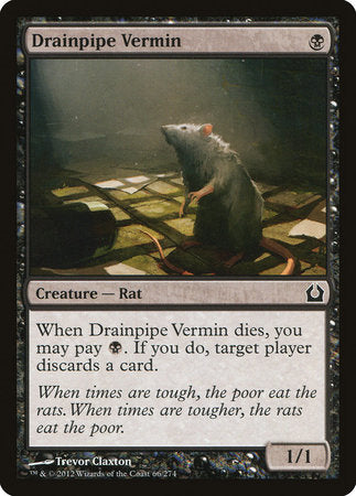 Drainpipe Vermin [Return to Ravnica] | Good Games North