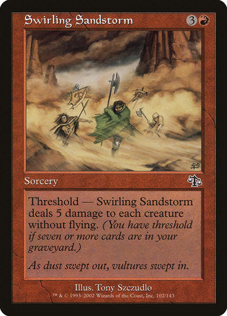 Swirling Sandstorm [Judgment] | Good Games North