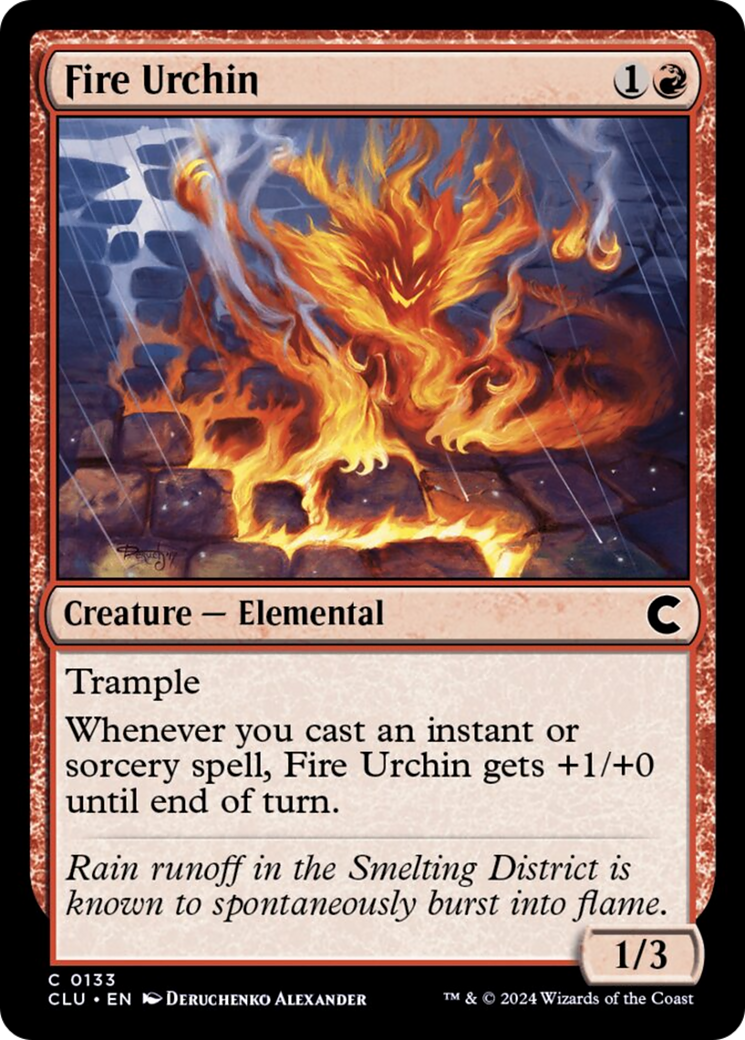 Fire Urchin [Ravnica: Clue Edition] | Good Games North