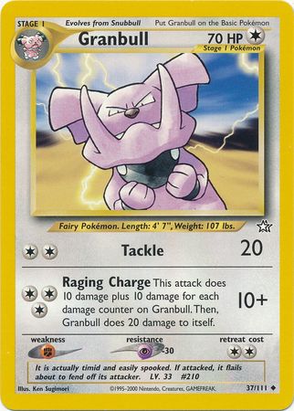 Granbull (37/111) [Neo Genesis Unlimited] | Good Games North
