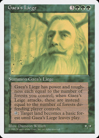 Gaea's Liege [Fourth Edition] | Good Games North