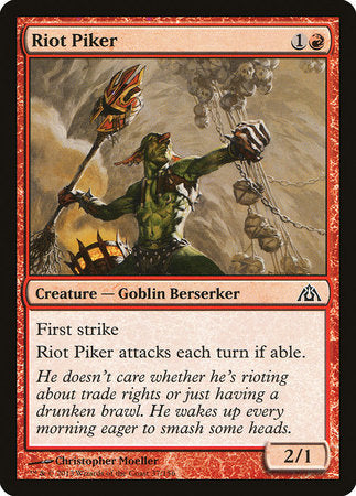 Riot Piker [Dragon's Maze] | Good Games North