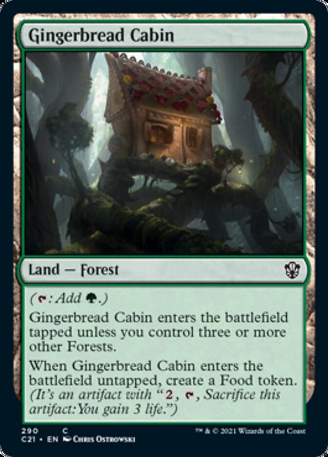 Gingerbread Cabin [Commander 2021] | Good Games North