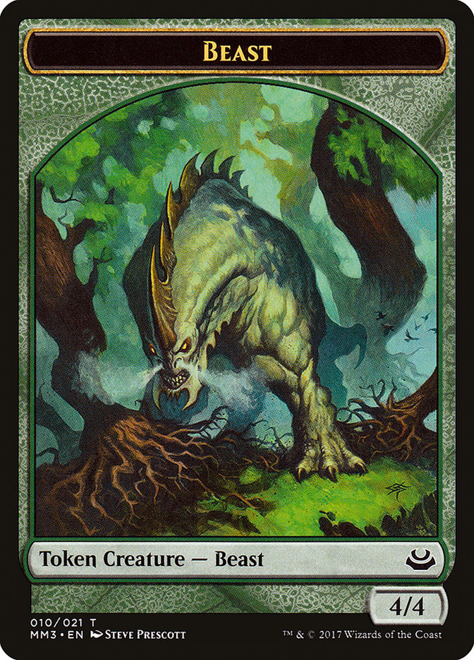 Beast (010/021) [Modern Masters 2017 Tokens] | Good Games North