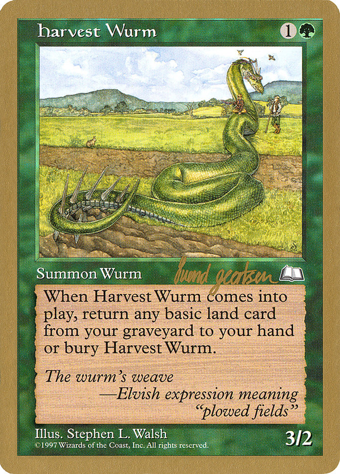 Harvest Wurm (Svend Geertsen) [World Championship Decks 1997] | Good Games North