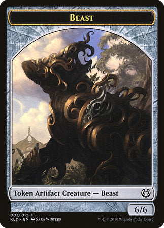 Beast Token (001) [Kaladesh Tokens] | Good Games North