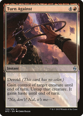Turn Against [Battle for Zendikar] | Good Games North