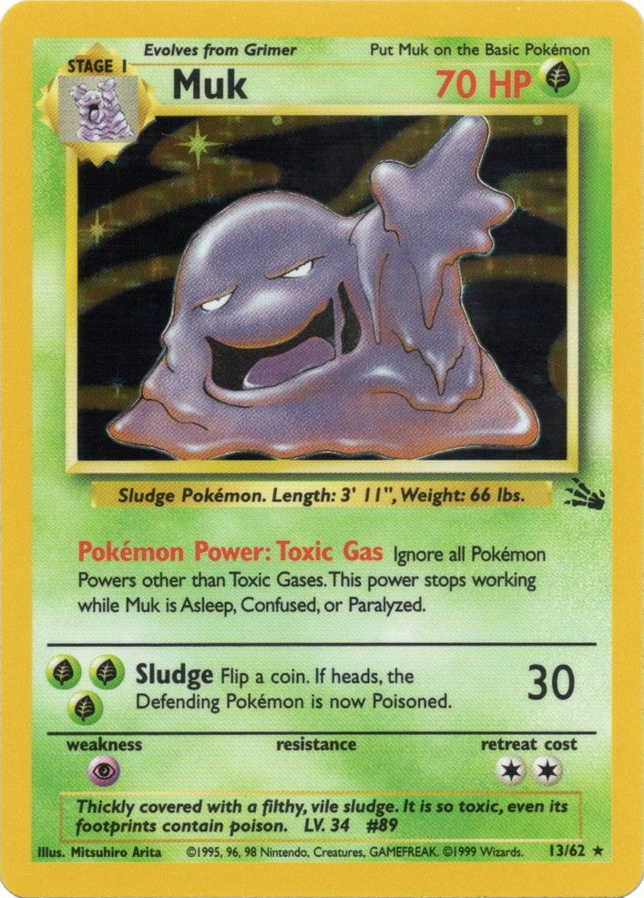 Muk (13/62) [Fossil Unlimited] | Good Games North
