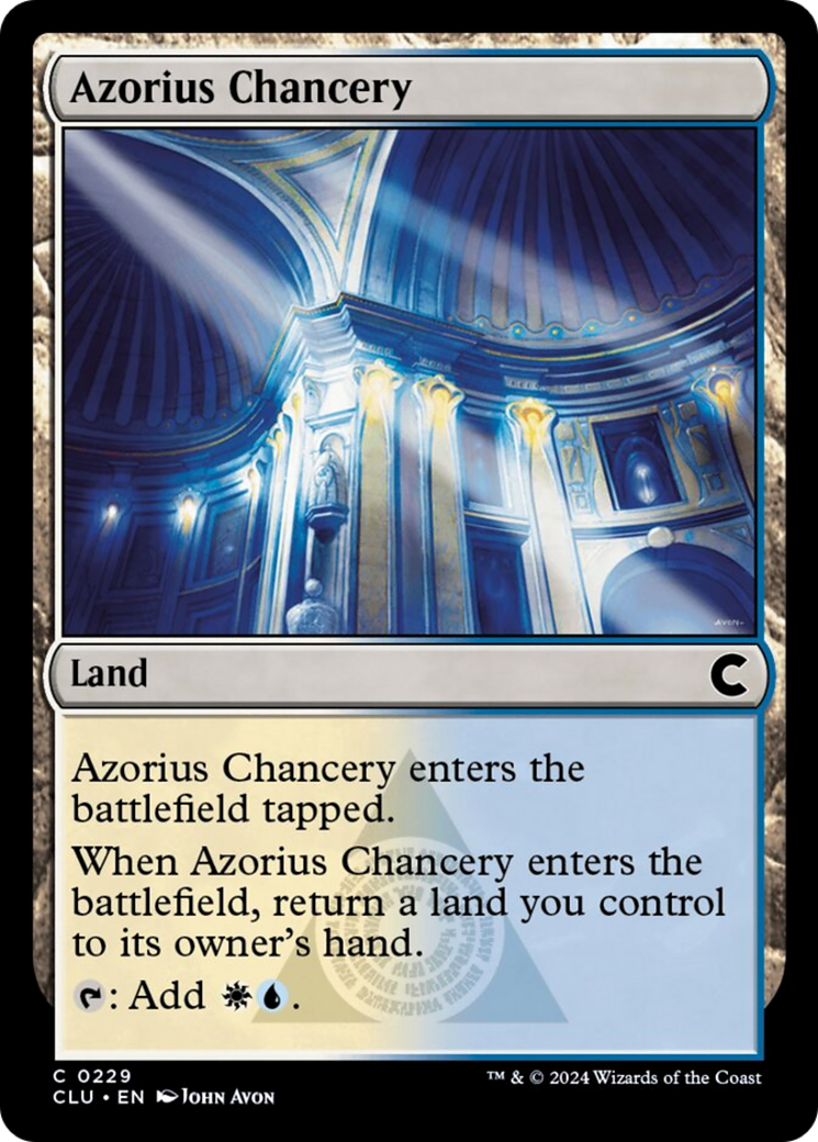 Azorius Chancery [Ravnica: Clue Edition] | Good Games North