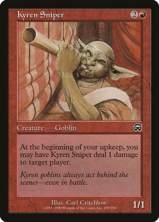 Kyren Sniper [Mercadian Masques] | Good Games North
