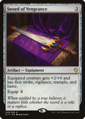 Sword of Vengeance [Commander 2017] | Good Games North