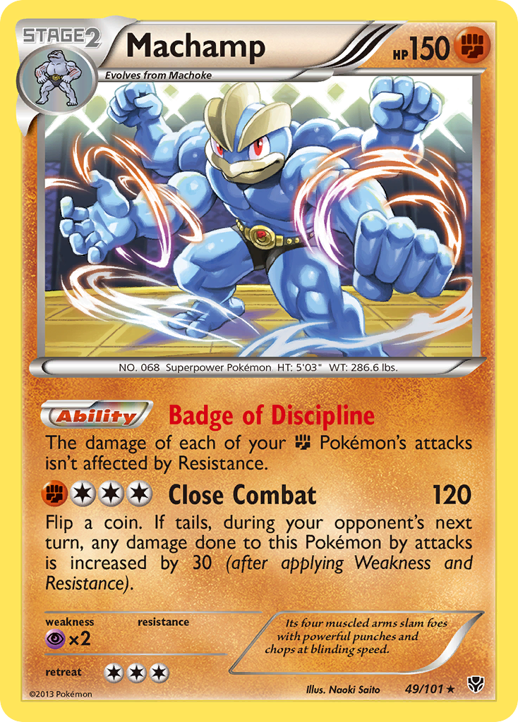 Machamp (49/101) [Black & White: Plasma Blast] | Good Games North