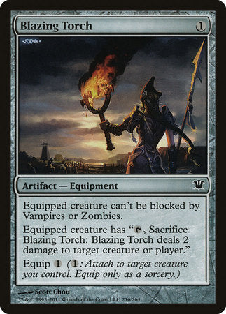 Blazing Torch [Innistrad] | Good Games North