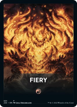 Fiery Theme Card [Jumpstart 2022 Front Cards] | Good Games North