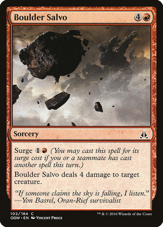 Boulder Salvo [Oath of the Gatewatch] | Good Games North