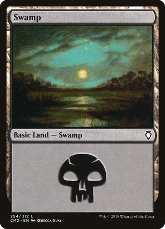 Swamp (294) [Commander Anthology Volume II] | Good Games North