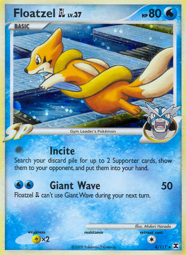 Floatzel GL (4/111) [Platinum: Rising Rivals] | Good Games North