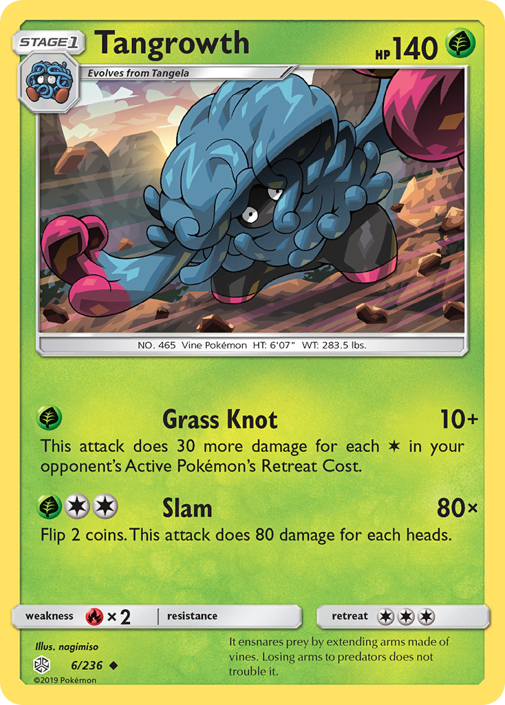 Tangrowth (6/236) [Sun & Moon: Cosmic Eclipse] | Good Games North