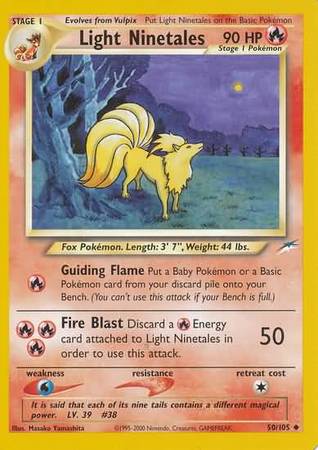 Light Ninetales (50/105) [Neo Destiny Unlimited] | Good Games North