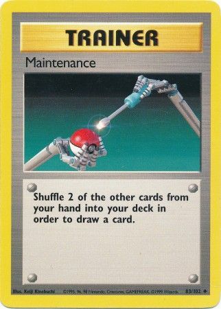 Maintenance (83/102) [Base Set Unlimited] | Good Games North