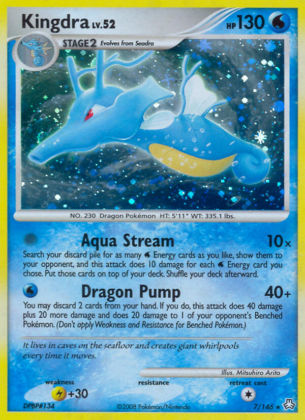 Kingdra (7/146) [Diamond & Pearl: Legends Awakened] | Good Games North