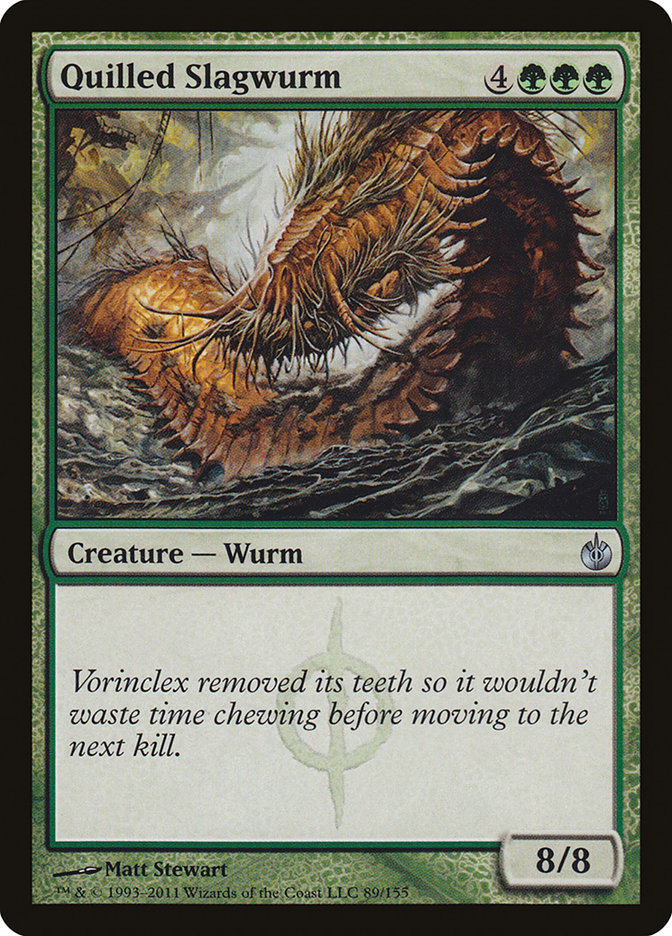 Quilled Slagwurm [Mirrodin Besieged] | Good Games North