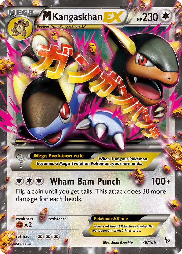 M Kangaskhan EX (79/106) [XY: Flashfire] | Good Games North