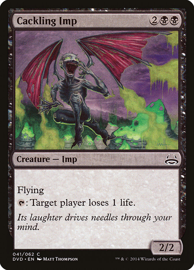 Cackling Imp (Divine vs. Demonic) [Duel Decks Anthology] | Good Games North