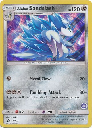 Alolan Sandslash (SM127) (Deck Exclusive #30) [Sun & Moon: Trainer Kit - Alolan Sandslash] | Good Games North