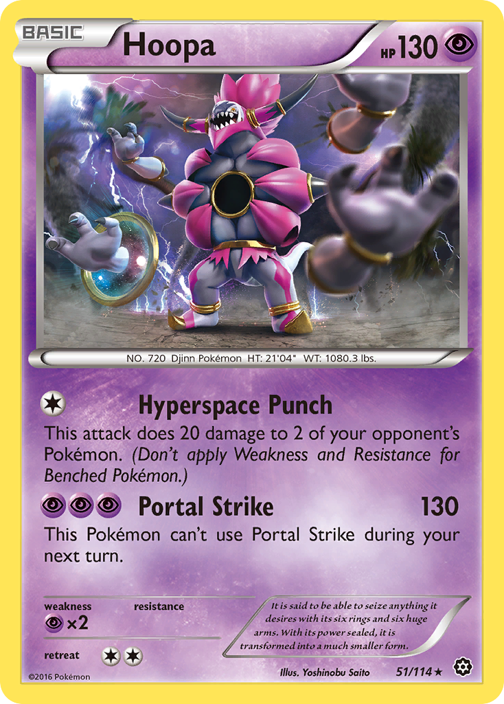 Hoopa (51/114) [XY: Steam Siege] | Good Games North