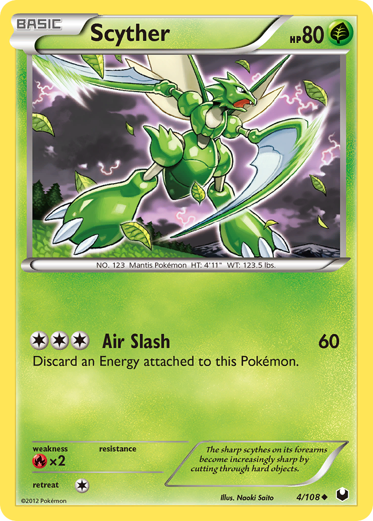 Scyther (4/108) [Black & White: Dark Explorers] | Good Games North