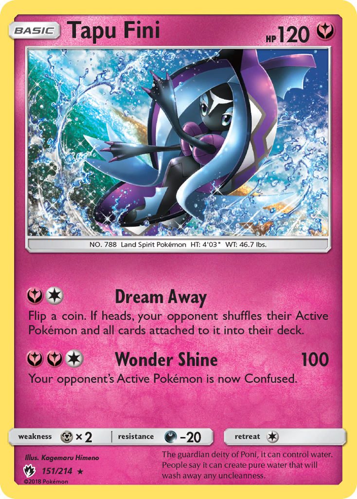 Tapu Fini (151/214) [Sun & Moon: Lost Thunder] | Good Games North