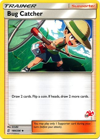 Bug Catcher (189/236) (Charizard Stamp #34) [Battle Academy 2020] | Good Games North