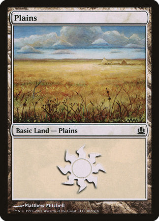Plains (302) [Commander 2011] | Good Games North