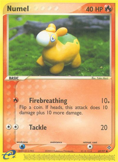 Numel (69/97) [EX: Dragon] | Good Games North