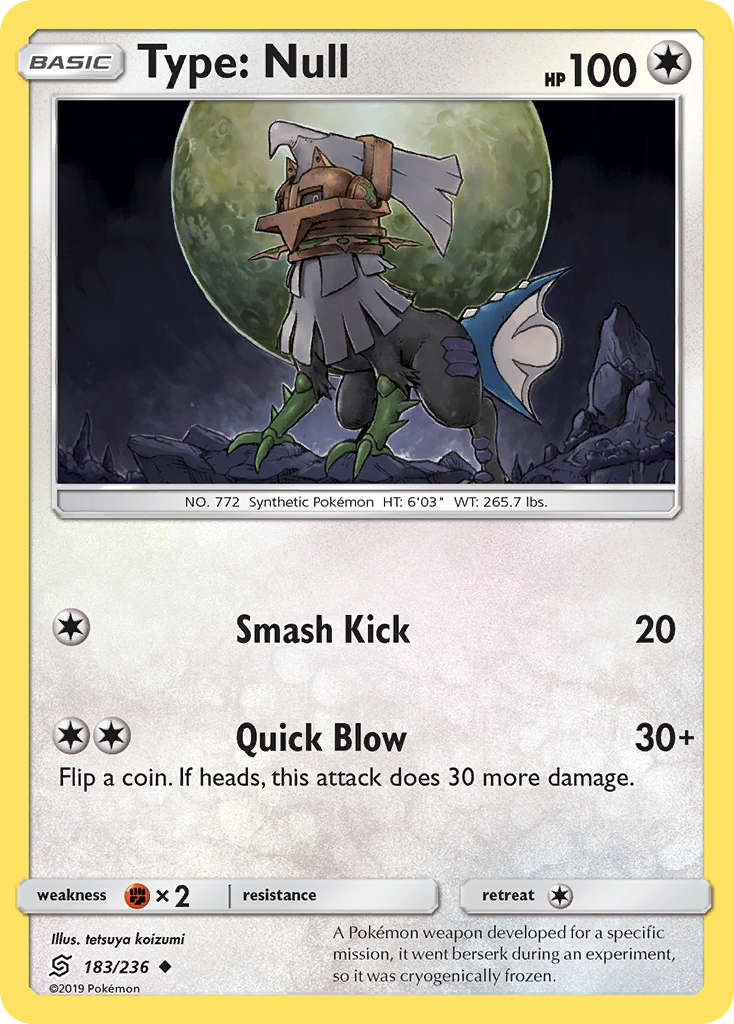 Type: Null (183/236) [Sun & Moon: Unified Minds] | Good Games North