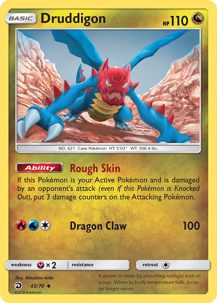 Druddigon (45/70) [Sun & Moon: Dragon Majesty] | Good Games North