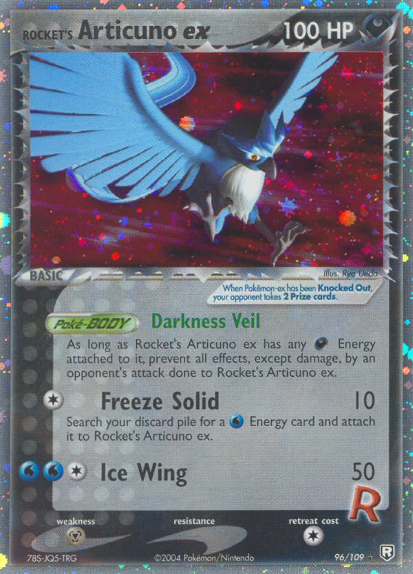 Rocket's Articuno ex (96/109) [EX: Team Rocket Returns] | Good Games North