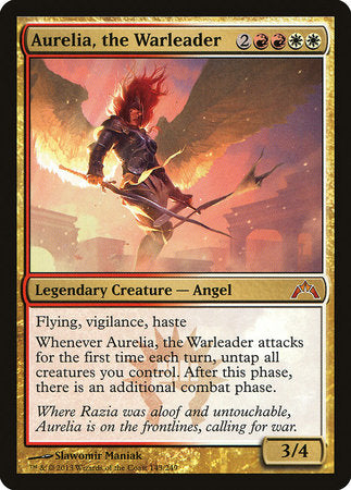 Aurelia, the Warleader [Gatecrash] | Good Games North
