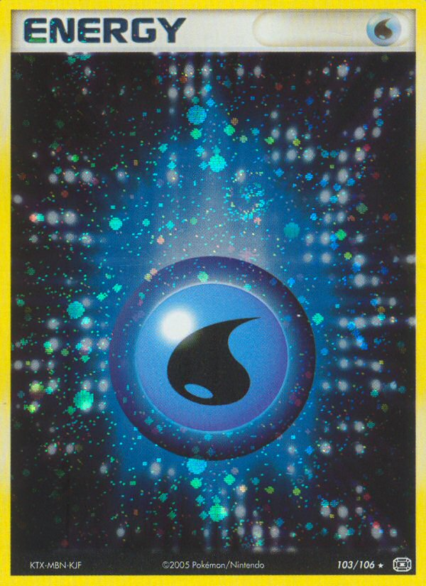 Water Energy (103/106) [EX: Emerald] | Good Games North
