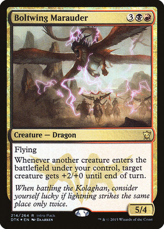 Boltwing Marauder [Dragons of Tarkir Promos] | Good Games North