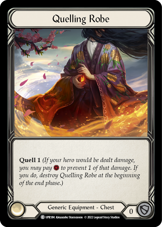 Quelling Robe [UPR184] (Uprising)  Cold Foil | Good Games North