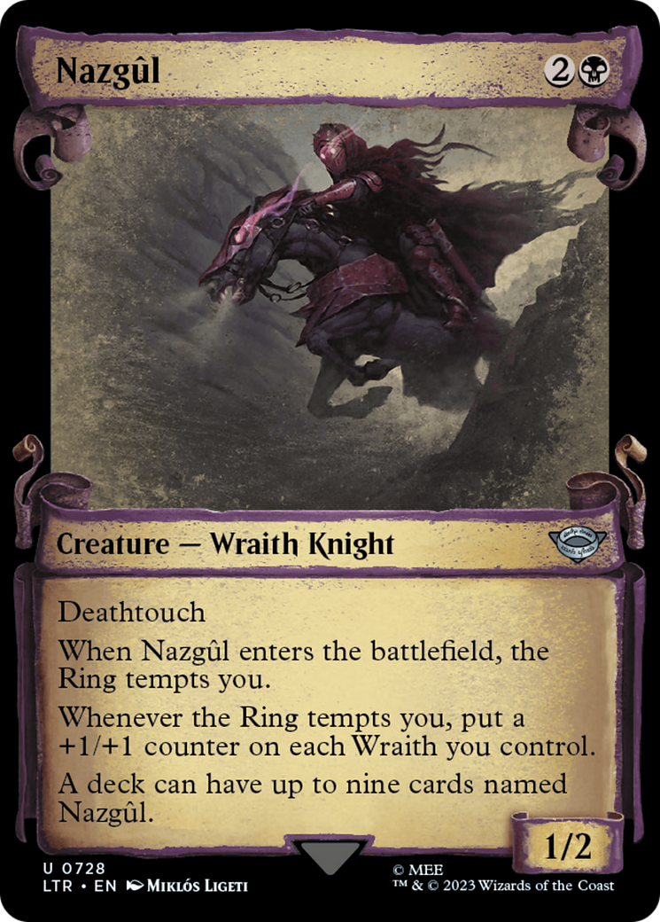 Nazgul (0728) [The Lord of the Rings: Tales of Middle-Earth Showcase Scrolls] | Good Games North