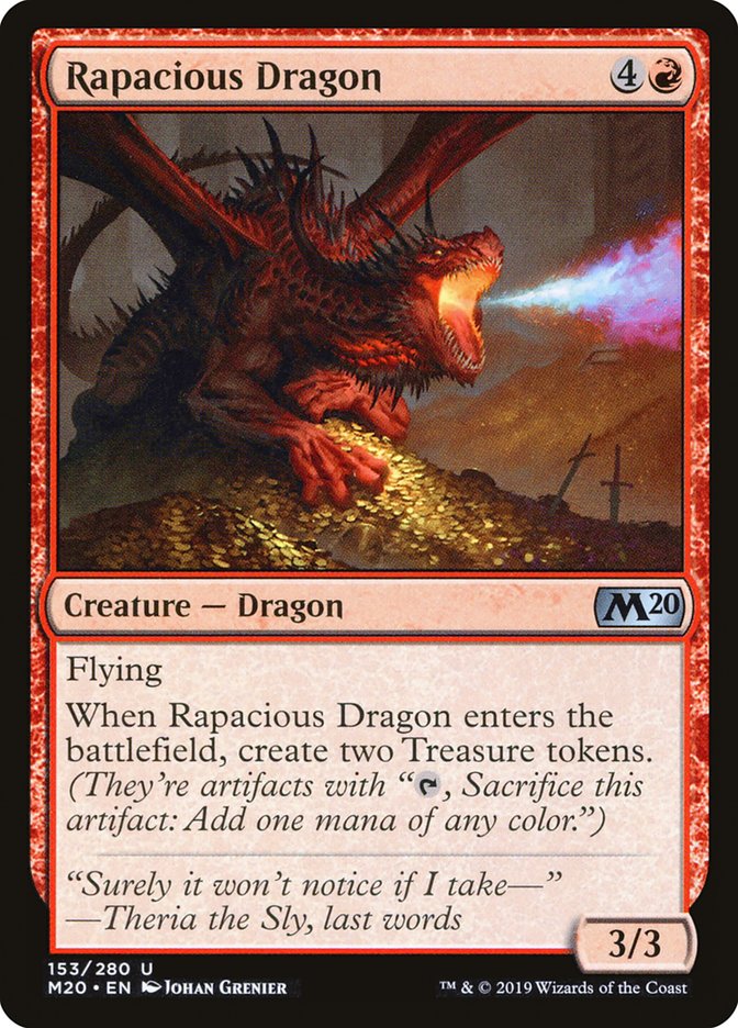 Rapacious Dragon [Core Set 2020] | Good Games North