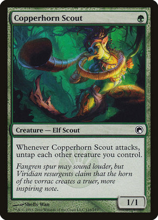 Copperhorn Scout [Scars of Mirrodin] | Good Games North