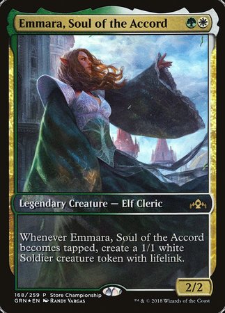 Emmara, Soul of the Accord [Guilds of Ravnica Promos] | Good Games North