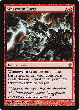 Warstorm Surge [Commander 2013] | Good Games North